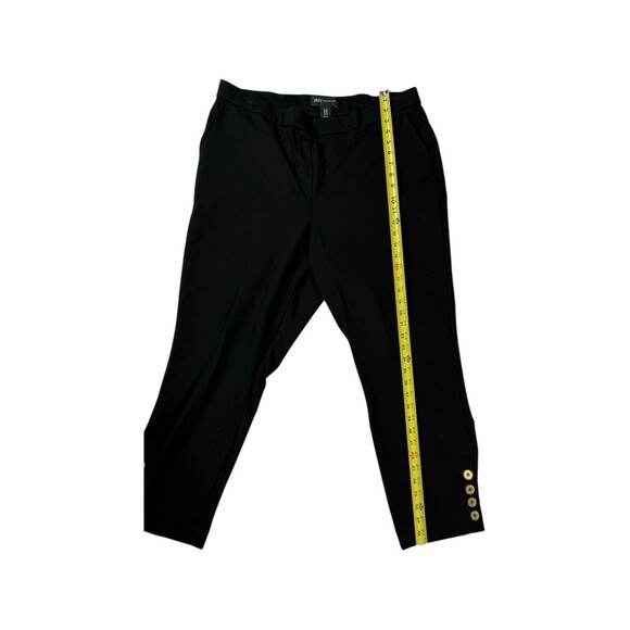 Jones New York Black Women’s Pants 2x Cropped Wide leg - Picture 7 of 16